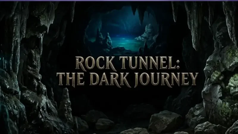 rock tunnel without flash
