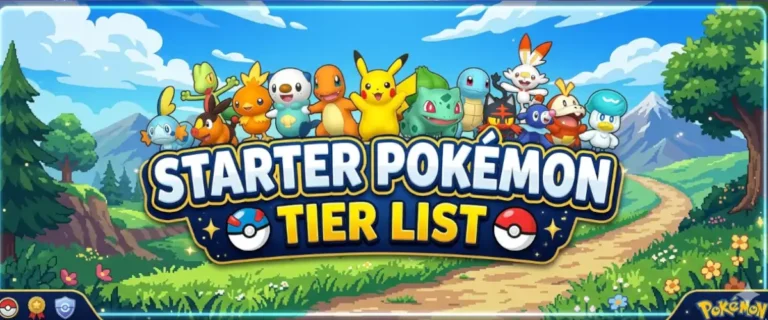starter pokemon tier list