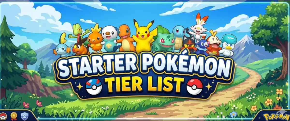 starter pokemon tier list