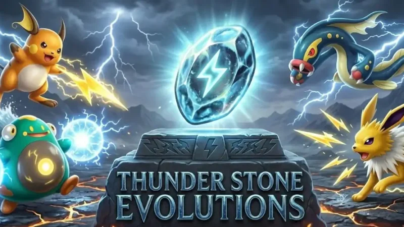 thunder stone evolutions