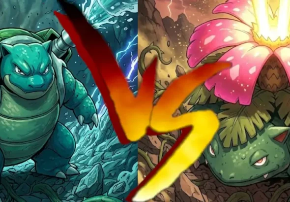 Venusaur vs Blastoise - analiza porównawcza starterów Kanto