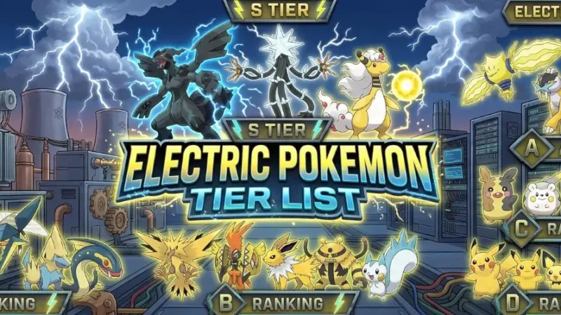 electric pokemon tier list