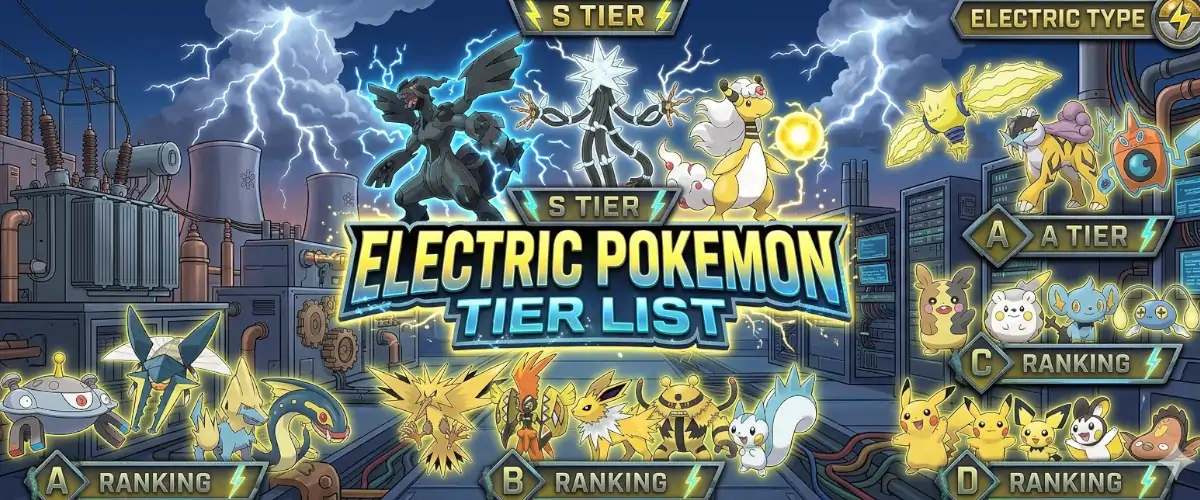 electric pokemon tier list