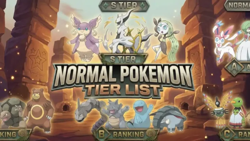 normal pokemon tier list