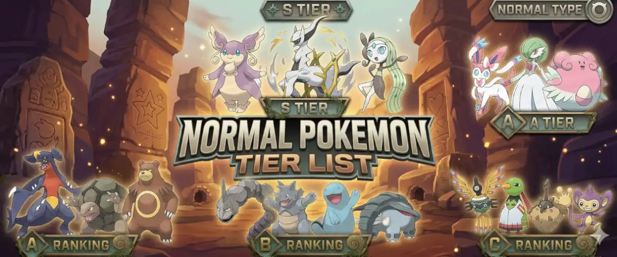 normal pokemon tier list