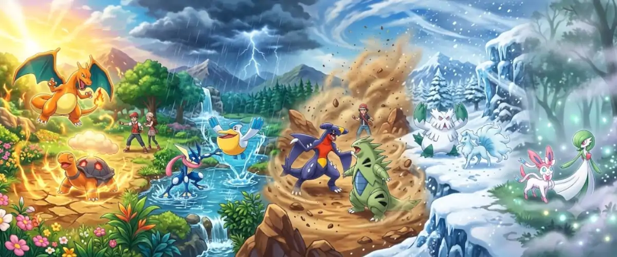 pokemon weather