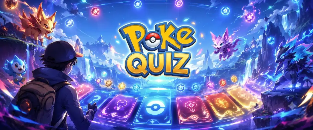 PokeQuiz — Testy i Quizy Pokémon