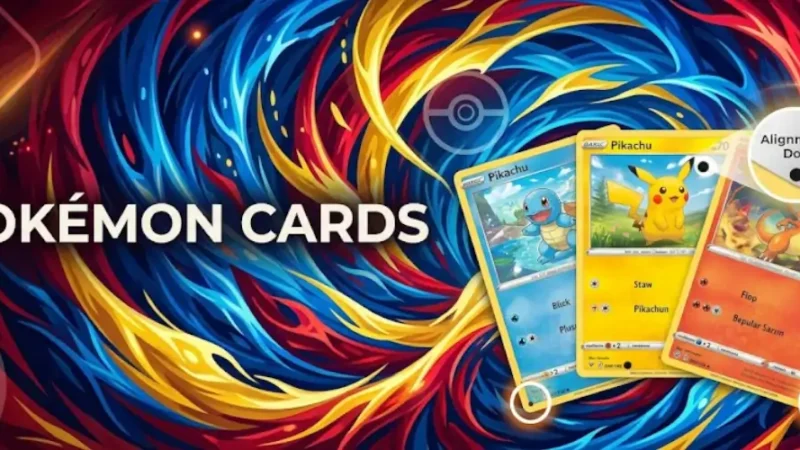 alignment dot pokemon cards