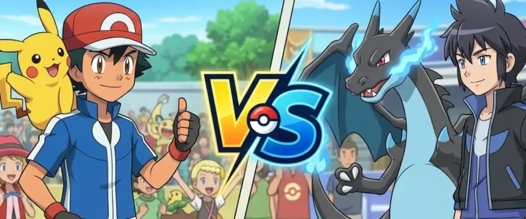 ash vs alain analiza walki finał ligi kalos