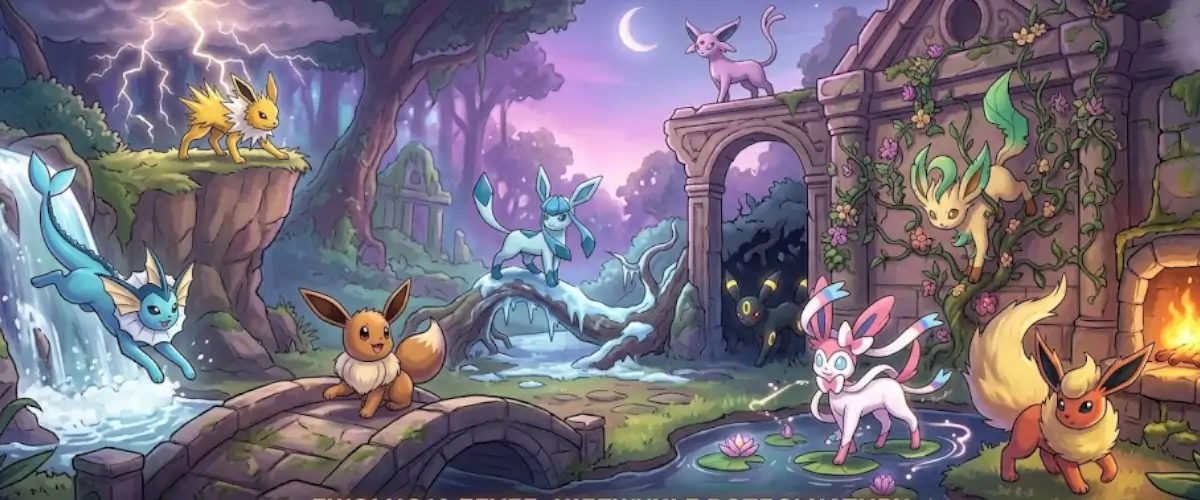 najlepsze ewolucje eevee
