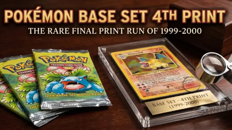 Pokémon 4th Print – karta Pokémon z czwartego druku