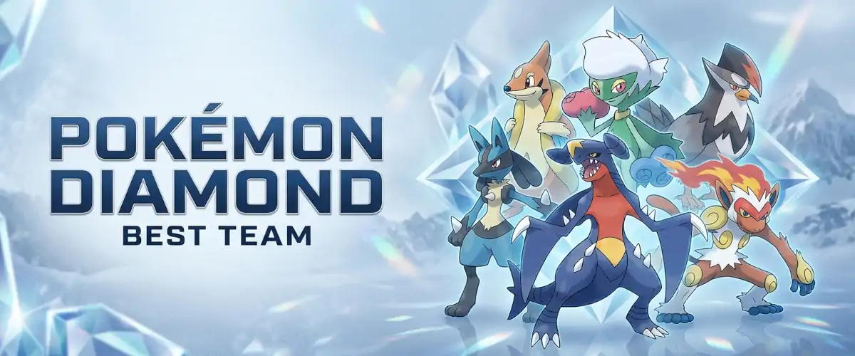 Pokémon Diamond Best Team – najlepsza drużyna Pokémonów do przejścia Sinnoh