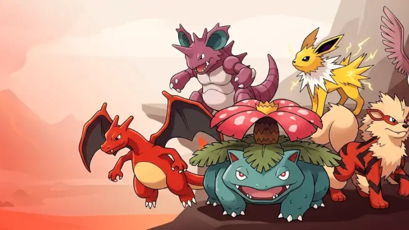 Pokémon FireRed Best Team – najlepszy skład drużyny do przejścia Kanto