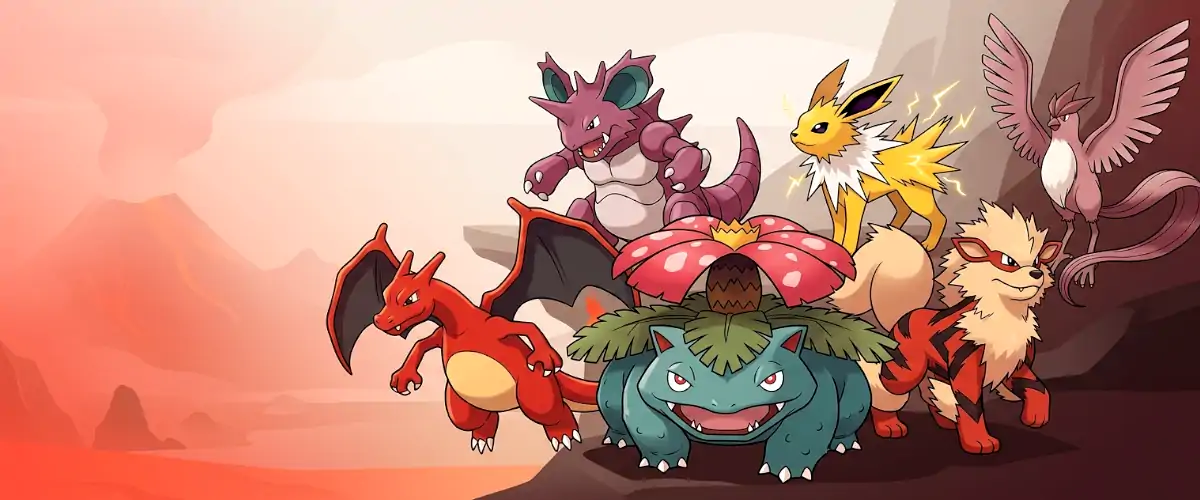 Pokémon FireRed Best Team – najlepszy skład drużyny do przejścia Kanto