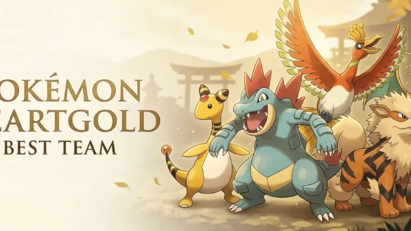 Najlepszy team Pokémon HeartGold z polecanymi Pokémonami do przejścia gry