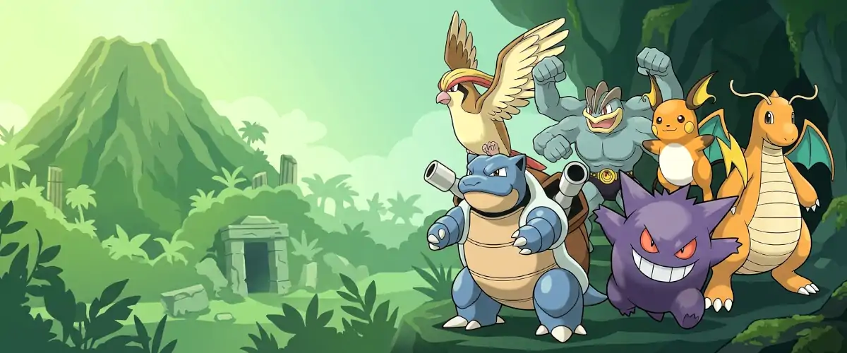 Pokémon LeafGreen Best Team – polecana drużyna Pokémonów na całą przygodę
