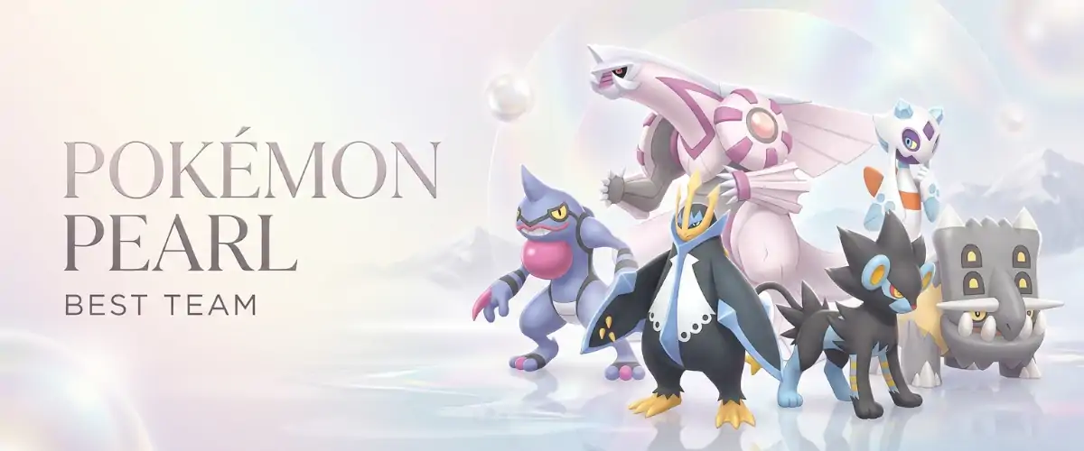 Pokémon Pearl Best Team – polecany skład drużyny na całą przygodę w Sinnoh