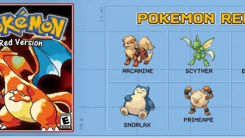 Pokémon Red Best Team – najlepszy skład Pokémonów do całej gry