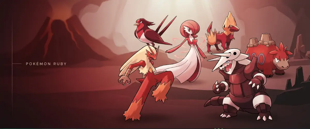 Najlepsza drużyna Pokémon Ruby do przejścia gry w regionie Hoenn