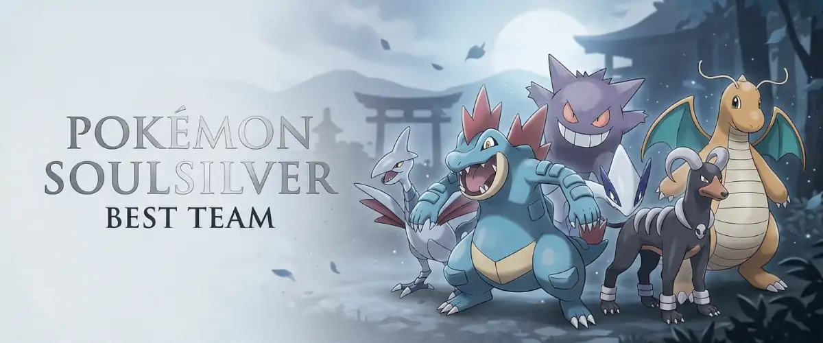Najlepsza drużyna Pokémon SoulSilver z mocnymi Pokémonami i dobrym balansem