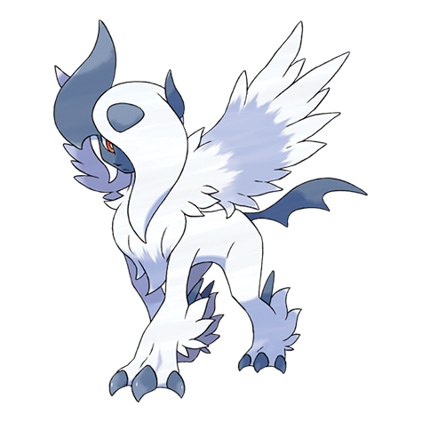 Mega Absol Pokemon 359 – miniatura i grafika Pokédex