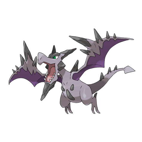 Mega Aerodactyl Pokemon 142 – miniatura i grafika Pokédex