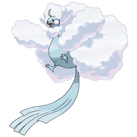 Mega Altaria Pokemon 334 – miniatura i grafika Pokédex