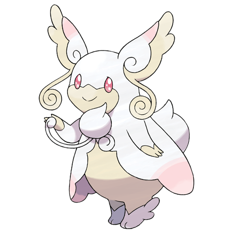 Mega Audino Pokemon 531 – miniatura i grafika Pokédex