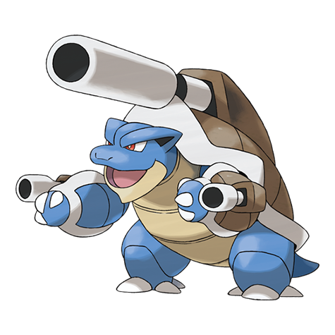 Mega Blastoise Pokemon 009 – miniatura i grafika Pokédex