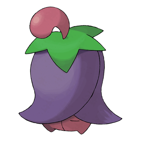 Cherrim Pokemon 421 – miniatura i grafika Pokédex