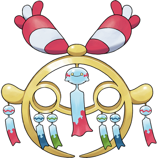 Mega Chimecho Pokemon 358 – miniatura i grafika Pokédex