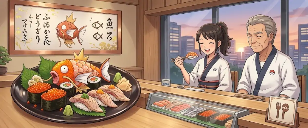 Czy ludzie naprawdę jedzą Pokémony? Slowpoke Tail, Farfetch'd, Sharpedo i inne przykłady pokazują, jak działa jedzenie i łańcuch pokarmowy Pokémon.
