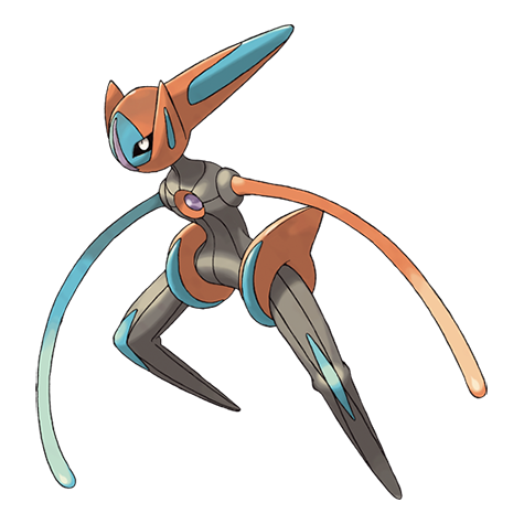 Deoxys Speed Pokemon 386 – miniatura i grafika Pokédex