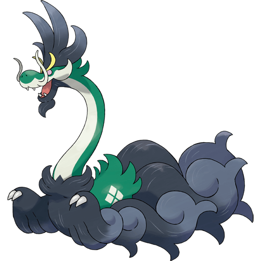Mega Drampa Pokemon 780 – miniatura i grafika Pokédex