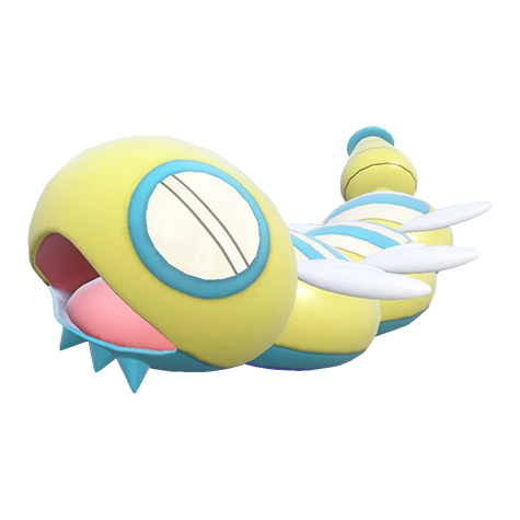 Dudunsparce Three-Segment Pokemon 982 – miniatura i grafika Pokédex