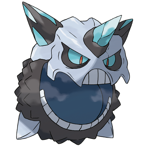 Mega Glalie Pokemon 362 – miniatura i grafika Pokédex