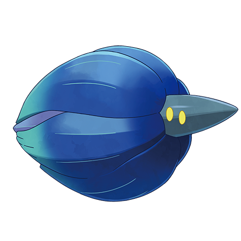 Glimmora Pokemon 970 – miniatura i grafika Pokédex