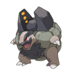Golem Alola #076 – Pokédex