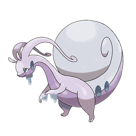 Goodra Hisui Pokemon 706 – miniatura i grafika Pokédex