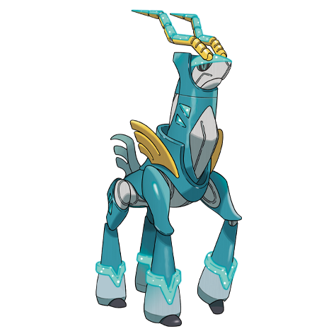 Iron Crown Pokemon 1023 – miniatura i grafika Pokédex