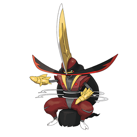 Kingambit Pokemon 983 – miniatura i grafika Pokédex