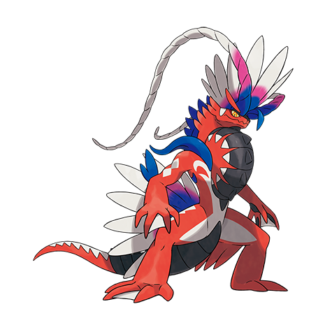 Koraidon Pokemon 1007 – miniatura i grafika Pokédex