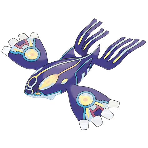 Primal Kyogre Pokemon 382 – miniatura i grafika Pokédex