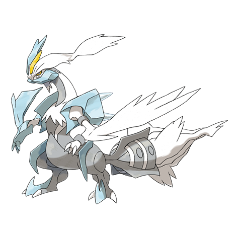White Kyurem Pokemon 646 – miniatura i grafika Pokédex