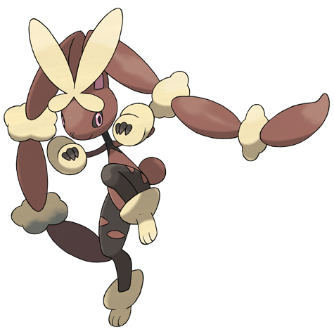 Mega Lopunny Pokemon 428 – miniatura i grafika Pokédex