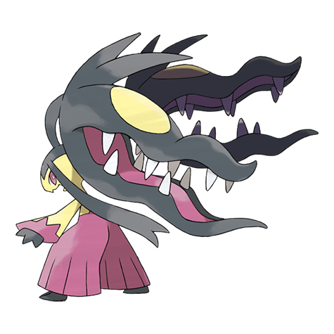 Mega Mawile Pokemon 303 – miniatura i grafika Pokédex
