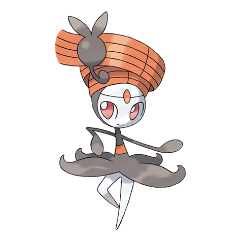 Meloetta Pirouette Pokemon 648 – miniatura i grafika Pokédex