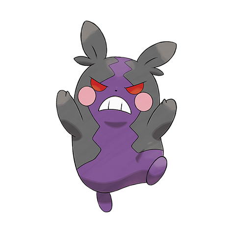 Morpeko Hangry Pokemon 877 – miniatura i grafika Pokédex