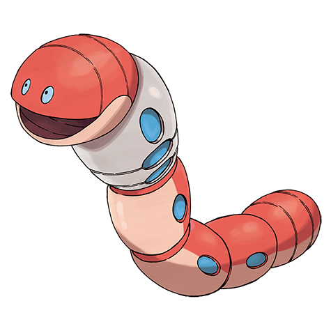 Orthworm Pokemon 968 – miniatura i grafika Pokédex