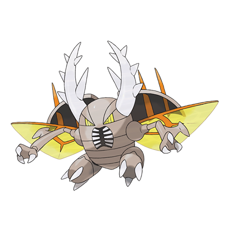 Mega Pinsir Pokemon 127 – miniatura i grafika Pokédex